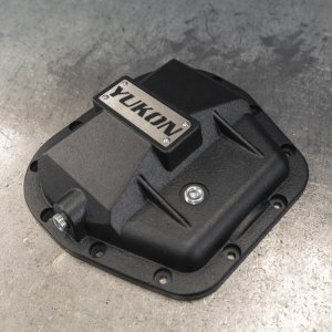 Ford E150 Diff Cover - Rear - Yukon Gear & Axle - Hardcore - Black - `97-`17